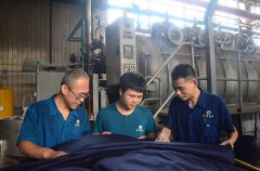 特整丙班氣流機組：三人七個機臺，班產三萬五