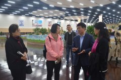 中紡政研會領導一行蒞臨公司調(diào)研指導